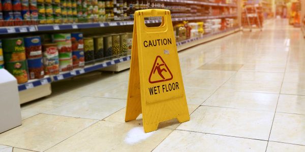 Legal issues with slips and falls