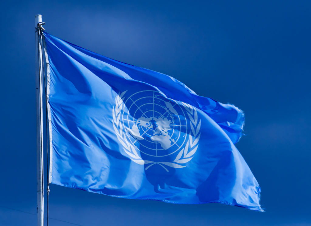 UN Flag - Protecting Indigenous Peoples' Right